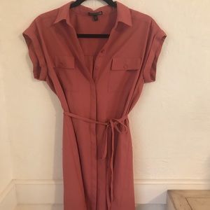 Express shirt dress